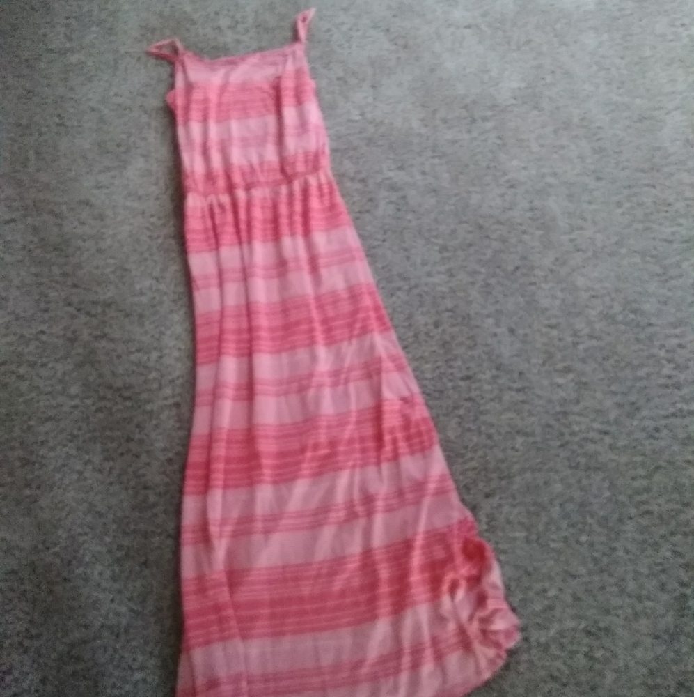 Merona Maxi Coral Dress size L  New